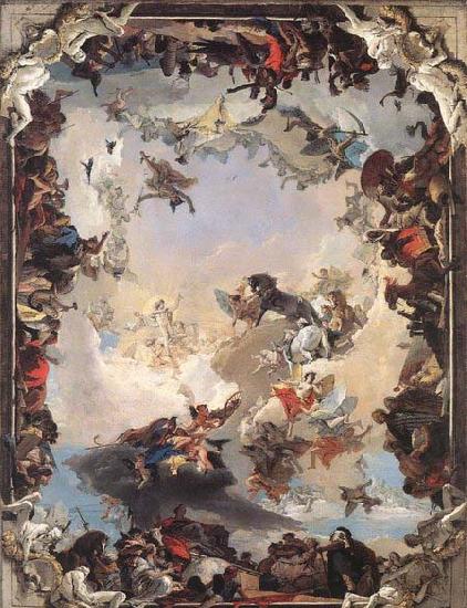 Allegory of the Planets and Continents, Giambattista Tiepolo